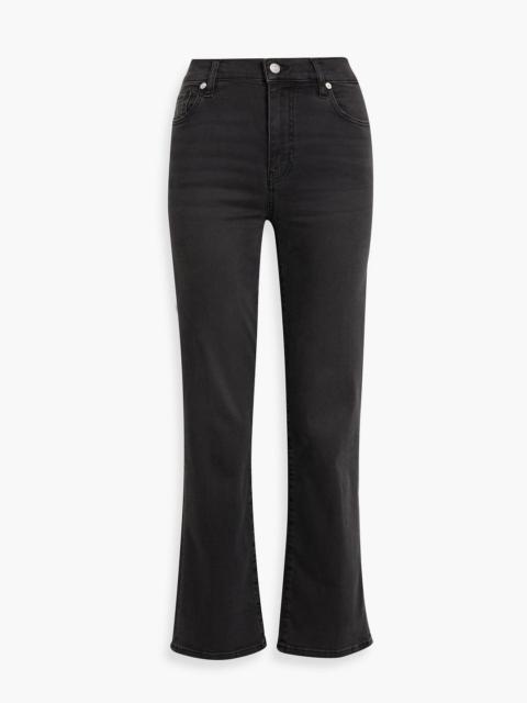 FRAME Le Sleek Straight high-rise straight-leg jeans