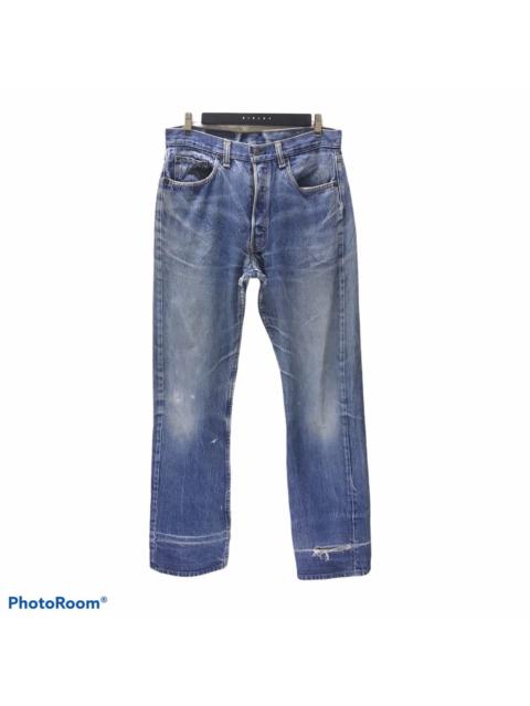 Levi's Vintage 80s Levis 501 Distressed Jeans