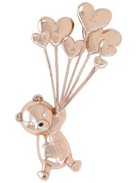 Max Mara Max Mara Women Metal And Rhinestone Brooch