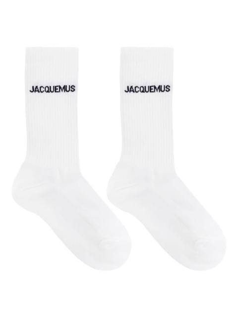 JACQUEMUS LOGO SOCKS