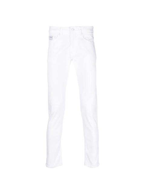 mid-rise skinny jeans