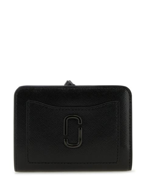 Marc Jacobs Black leather mini The Utility Snapshot DTM wallet