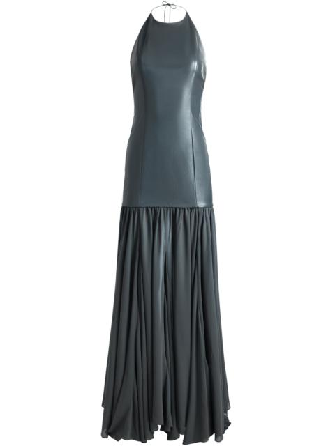 Alice + Olivia HIROKO OPEN BACK MAXI DRESS