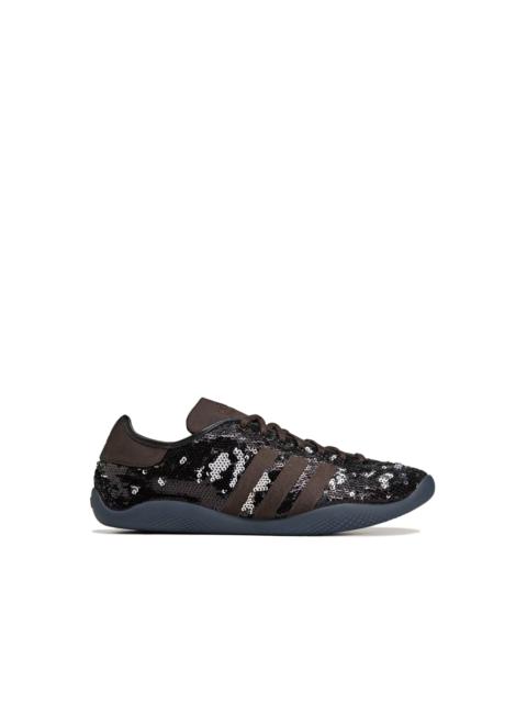 adidas WB KARINTHA SEQUIN LO SNEAKERS - DARK BROWN