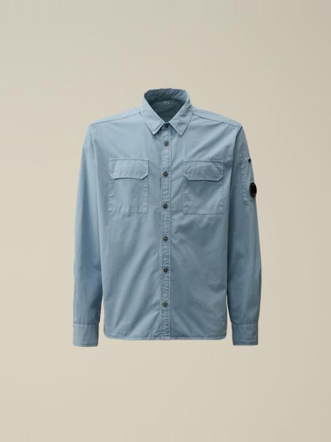 Organic Gabardine Buttoned Lens Shirt