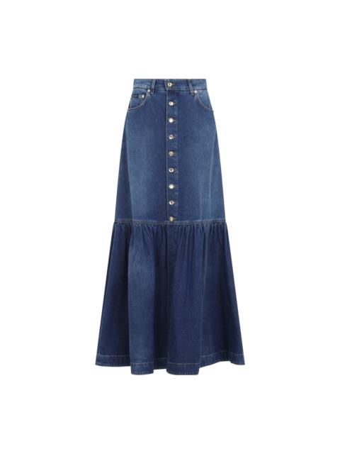 Dolce & Gabbana Dolce & Gabbana Long Denim Skirt Women