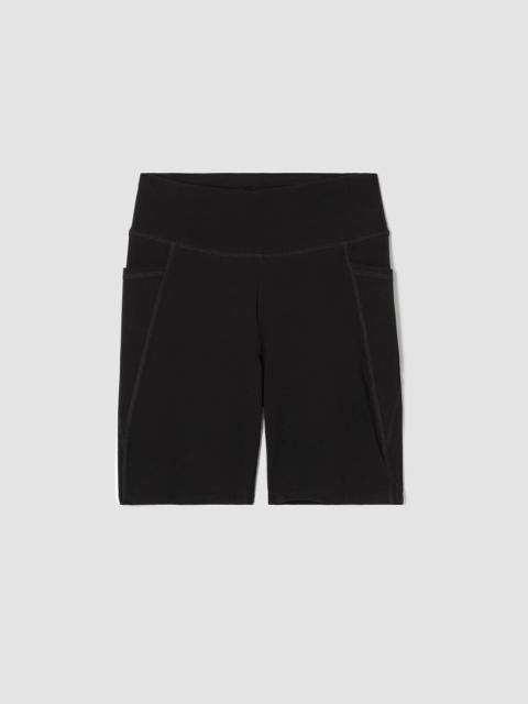 EILEEN FISHER Pima Cotton Stretch Jersey Shorts