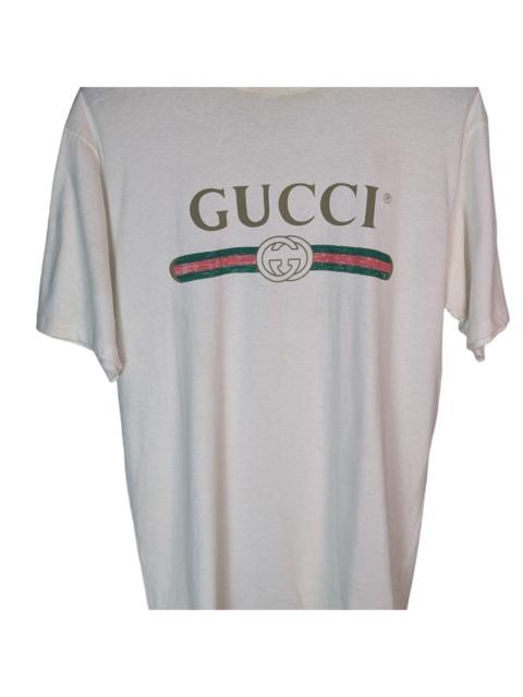 GUCCI Gucci Men's White T-shirt