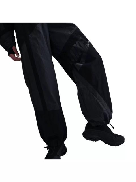 Nike Women's Sportswear Mid-Rise Loose Woven Open-Hem Pants - Grey