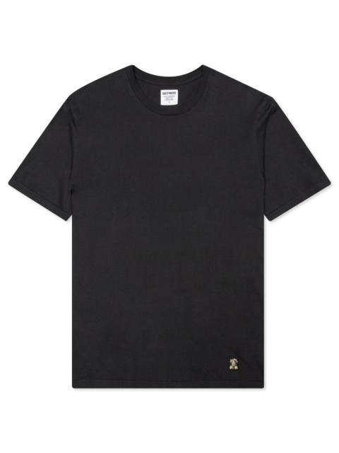 WACKO MARIA WACKO MARIA STANDARD CREWNECK T-SHIRT - BLACK