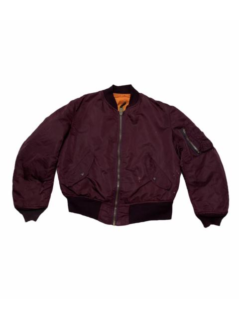 Other Designers Vintage - Vintage 90’s Alpha Industries MA-1 Bomber Jacket Riversible