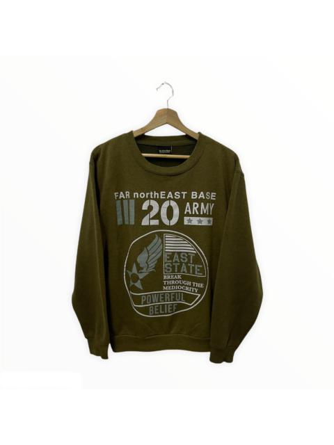 Other Designers Vintage - Vintage The First Wave Military Style Sweatshirt