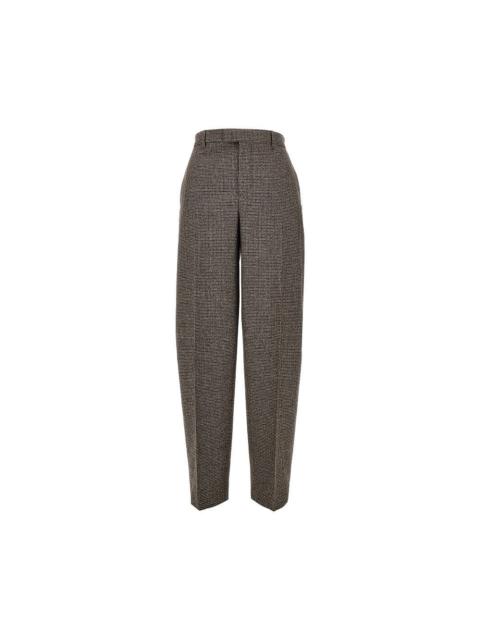 AMI Paris Ami Women Houndstooth Balloon Cut Pants