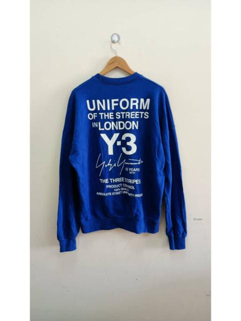 Y-3 Y-3 by Yohji Yamamoto Uniform of The Streets in London