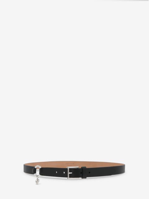 Alexander McQueen Skull Ring Belt