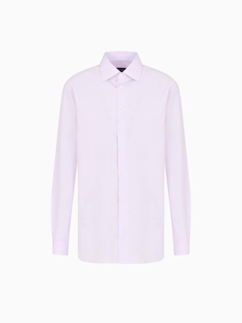 GIORGIO ARMANI Regular-fit luxury cotton shirt