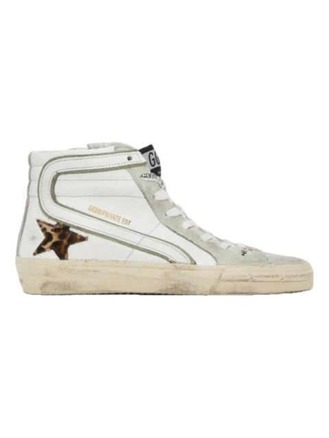 Golden Goose Slide leather trainers