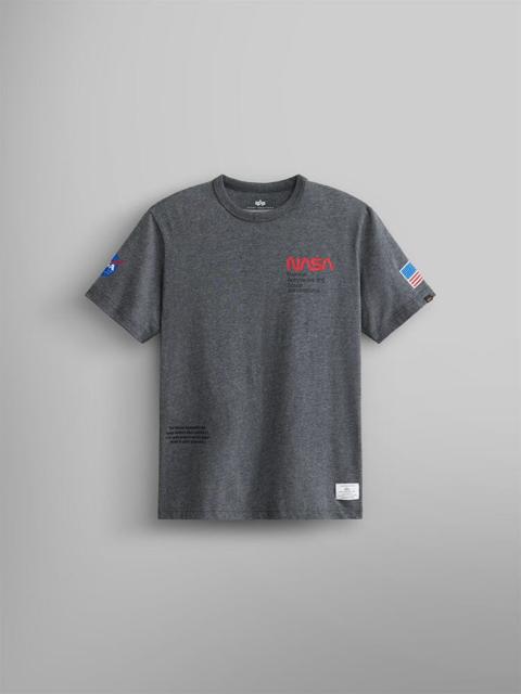 ALPHA INDUSTRIES NASA WORM LOGO GEN II TEE