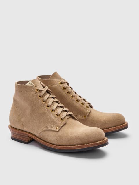 visvim Brigadier Boots-Folk in Sand Suede