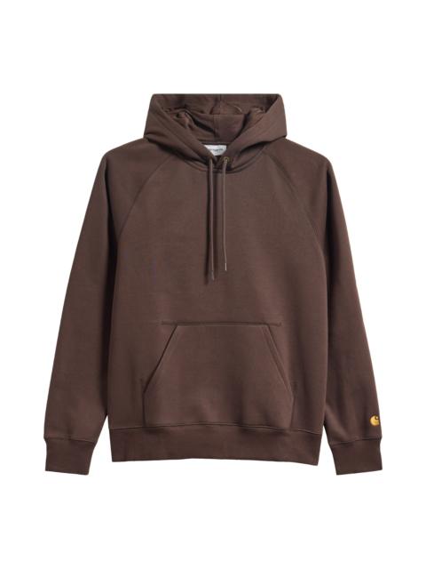 Carhartt Carhartt Work In Progress Chase Fleece Hoodie in Tobacco / at Nordstrom