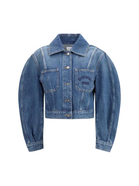 Givenchy Givenchy Denim Crop Jacket