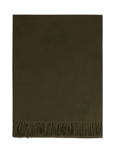 Alix Wool Scarf With Fringes