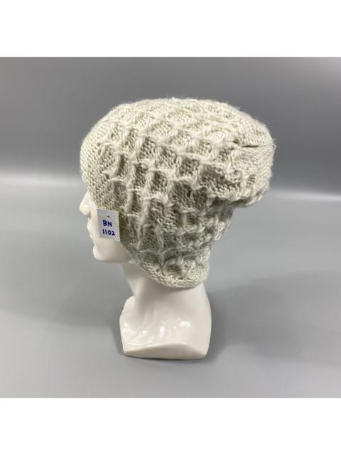 Other Designers Japanese Brand - Knitted White Snow Cap Beanie Hat -BN1102