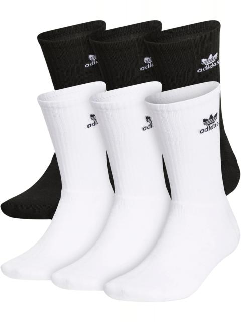 adidas adidas Originals Trefoil Crew Socks - 6 Pack