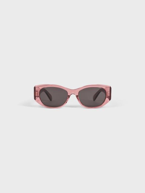 CELINE Rectangular S329 sunglasses in Acetate
