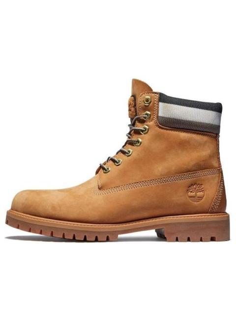 Timberland Timberland Heritage 6 Inch Waterproof Boot 'Wheat Nubuck with Black' A2GYX231