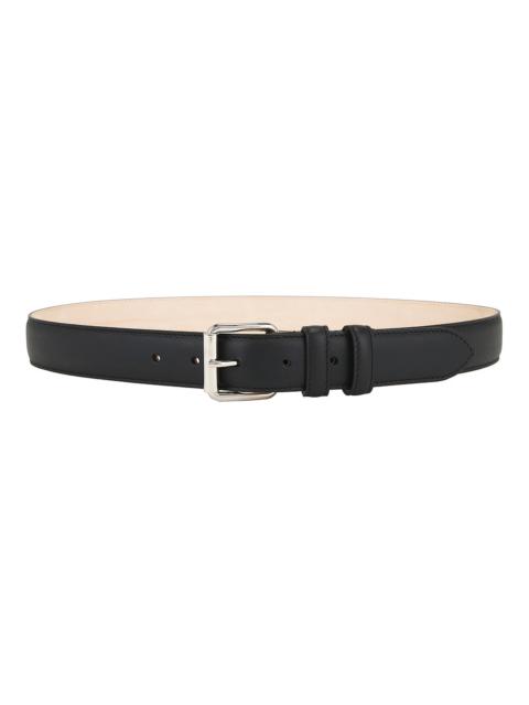 Our Legacy Speed Belt Flecking Black Leather | REVERSIBLE