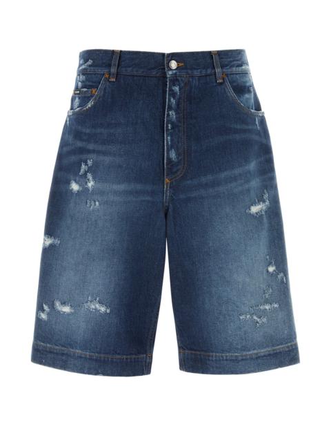Dolce & Gabbana Denim bermuda shorts
