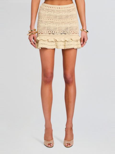 RETROFÊTE FLORRIE CROCHET SKIRT