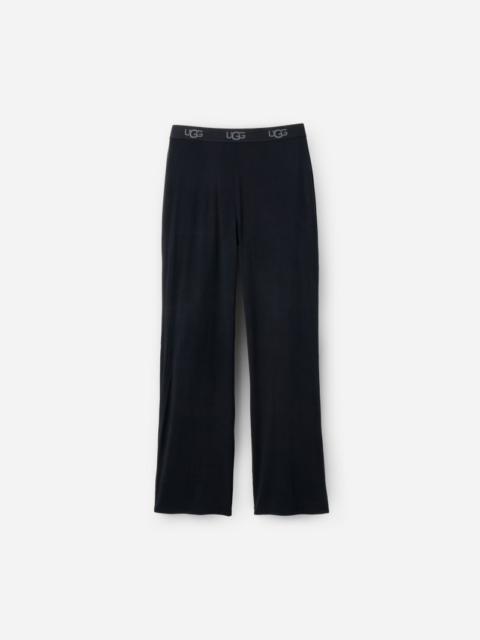 UGG ® Women's Britta Pant LENZINGu2122 ECOVEROu2122 Viscose Blend Bottoms in Black