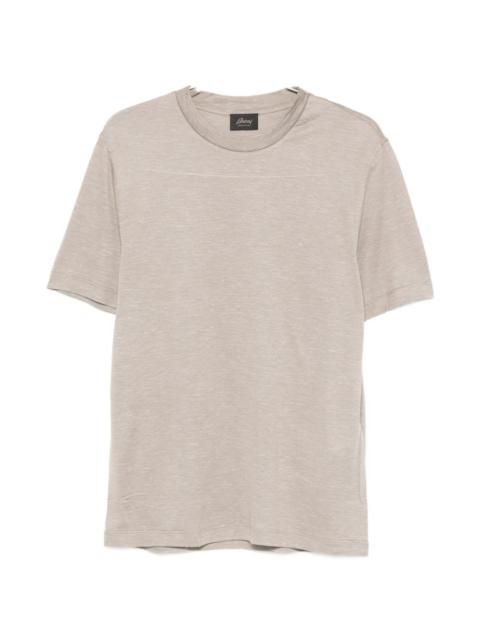 Brioni Brioni Men Silk And Cashmere Blend T-Shirt