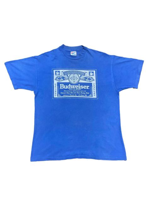 Other Designers Vintage Budweiser Shirt OG Logo Single Stitch