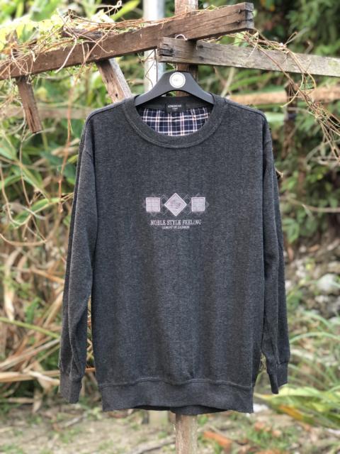 Other Designers Vintage - Vintage 80's Sweatshirt Embroidered Logo by Kengrove Homme