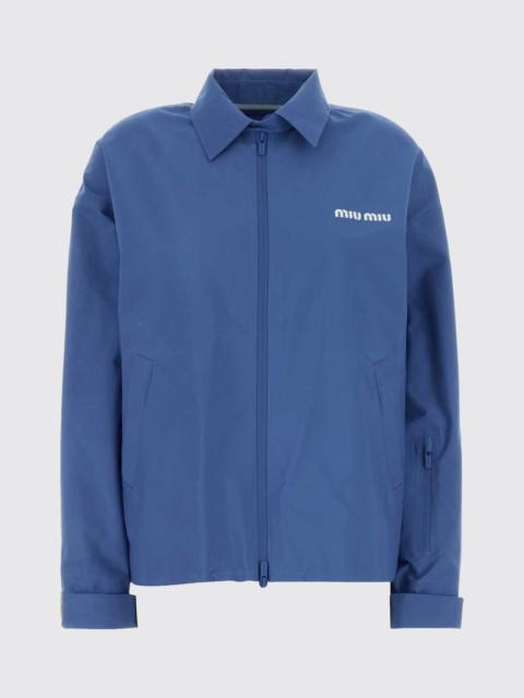 Miu Miu Miu Miu Women Recycled Technical Fabric Overshirt Miu Miu