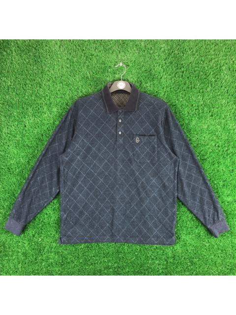 Other Designers Vintage - Vintage 90's Polo Knit Fleece Pocket Tee by Gianni Valentino