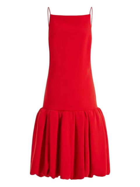 16ARLINGTON Viana balloon-hem square-neck mini dress