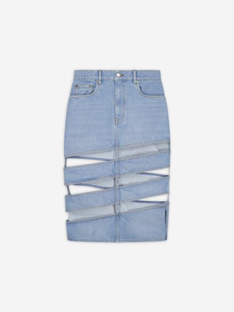 COPERNI Spiral Denim Skirt