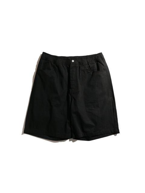NORSE PROJECTS Ragnar Fine Broken Twill Shorts Black