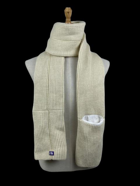 Nanamica the north face scarf muffler wool with hand pocket