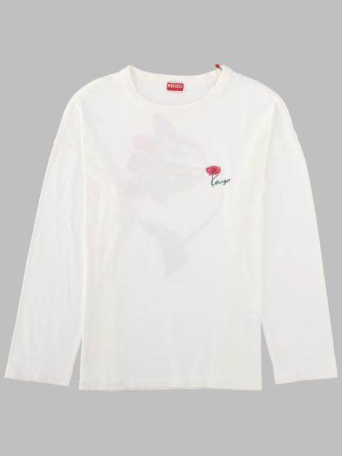 KENZO Kenzo Women T-Shirt "Tulip" A Manica Lunga