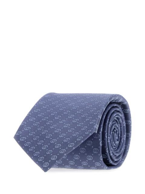 GUCCI Gucci Men Air Force Blue Silk Tie