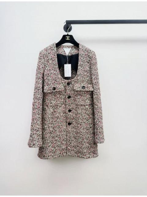 Bottega Veneta Bottega Veneta Tweed Scoop-Neck Jacket