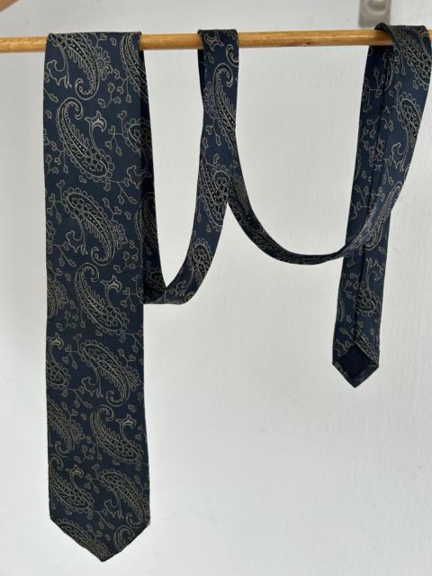 SAINT LAURENT YSL Paisley Vintage Tie