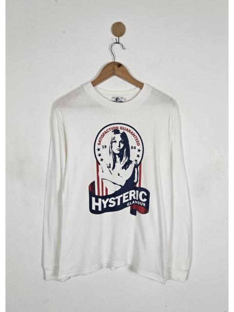 Hysteric Glamour Hysteric Glamour Satisfaction Guaranteed shirt