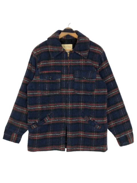 Other Designers Vintage 90s Melton Outer Wear Wool Flannel Jacket