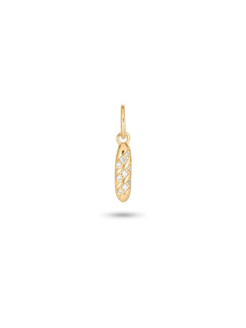STONE AND STRAND Diamond Baguette Charm